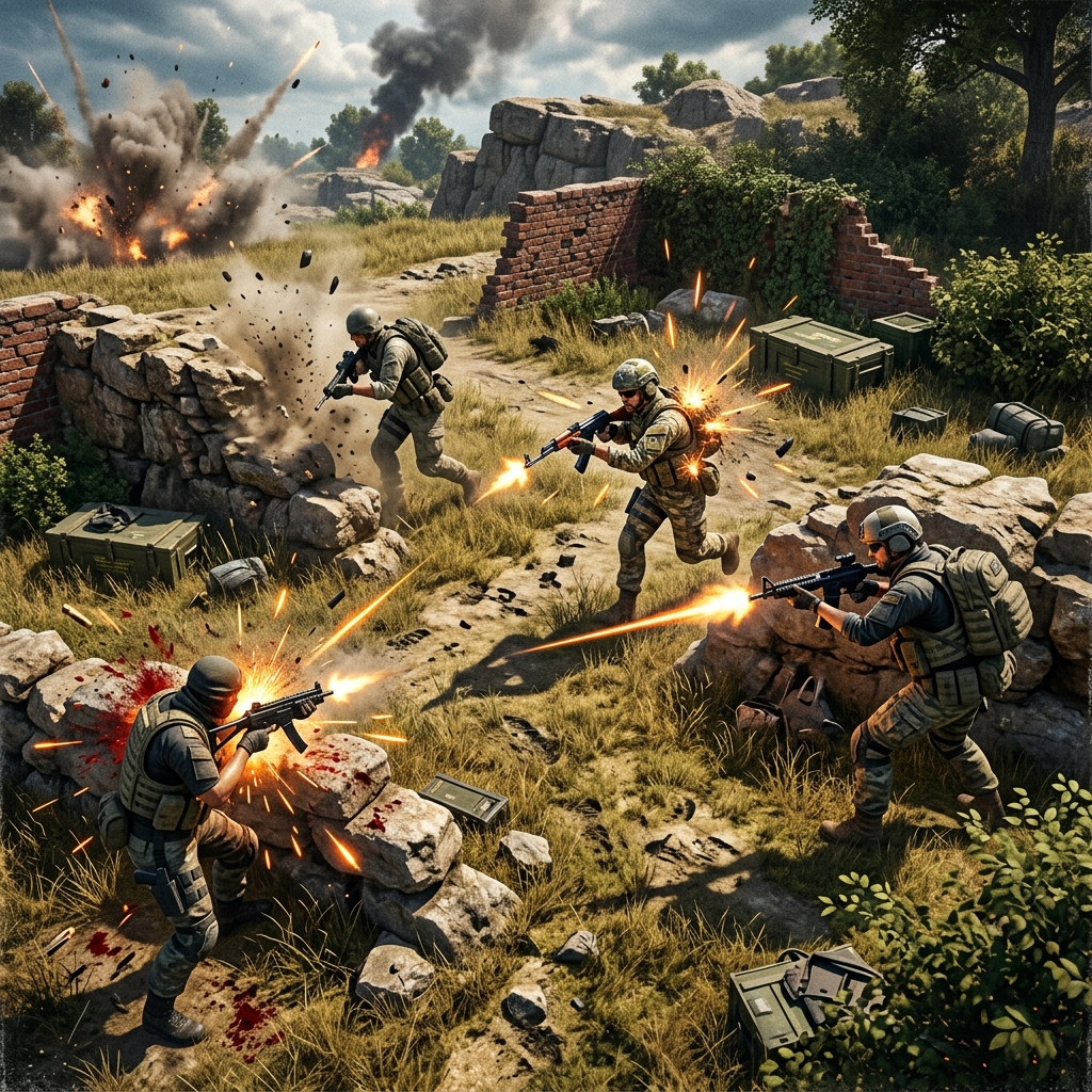 Battle Royale Mini Arena — adventure game