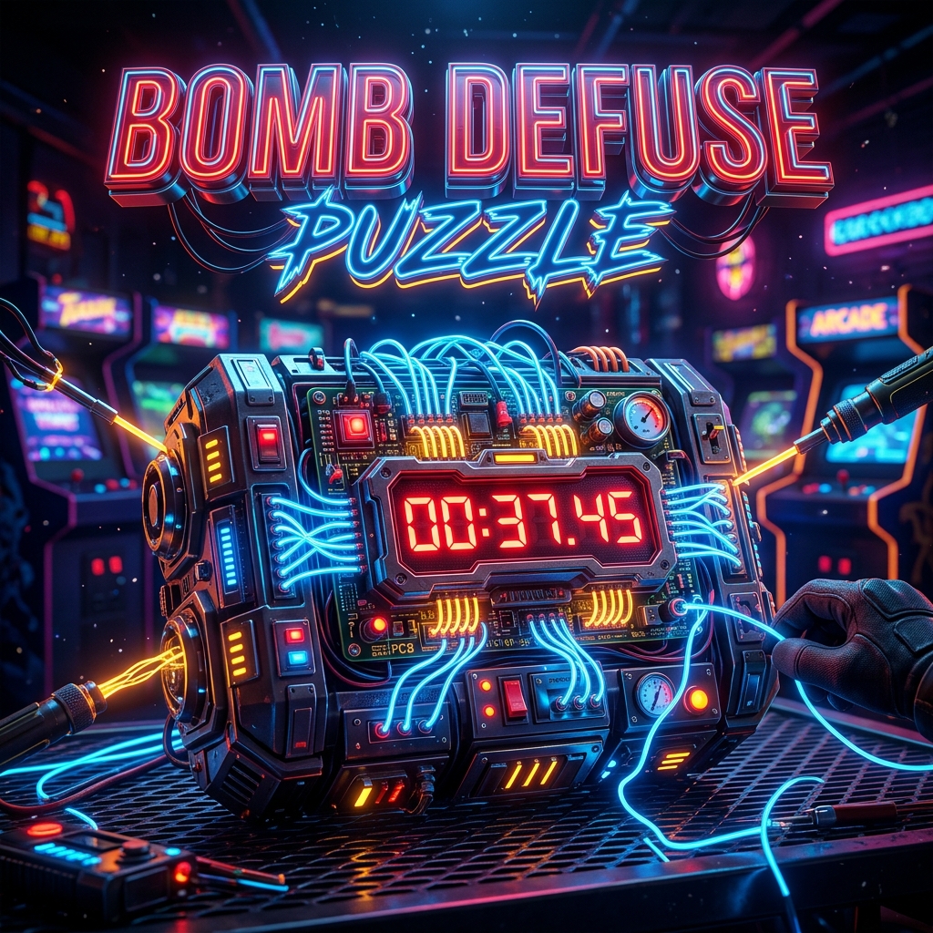 Bomb Defuse Puzzle — racing game