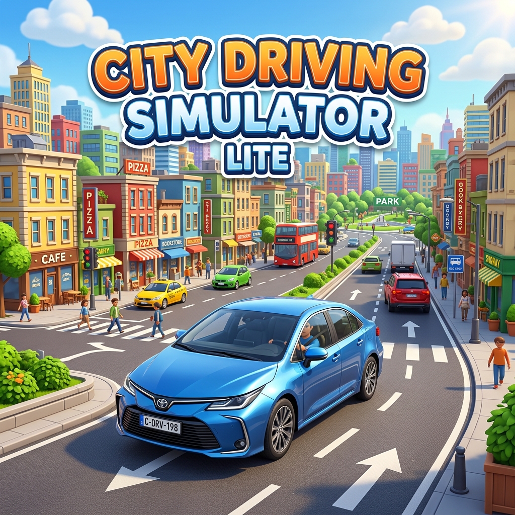 City Driving Simulator Lite game thumbnail