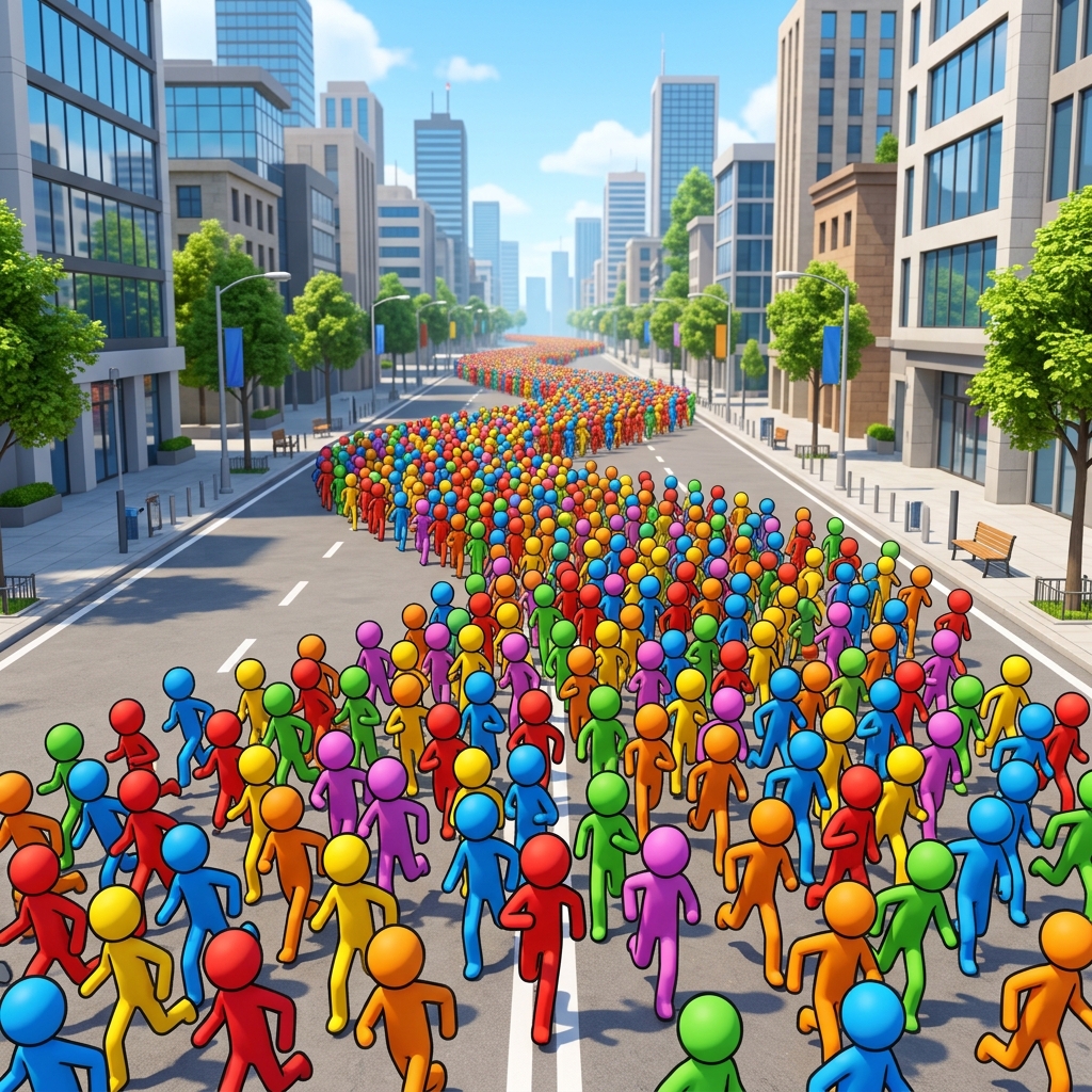 Crowd City Rush game thumbnail