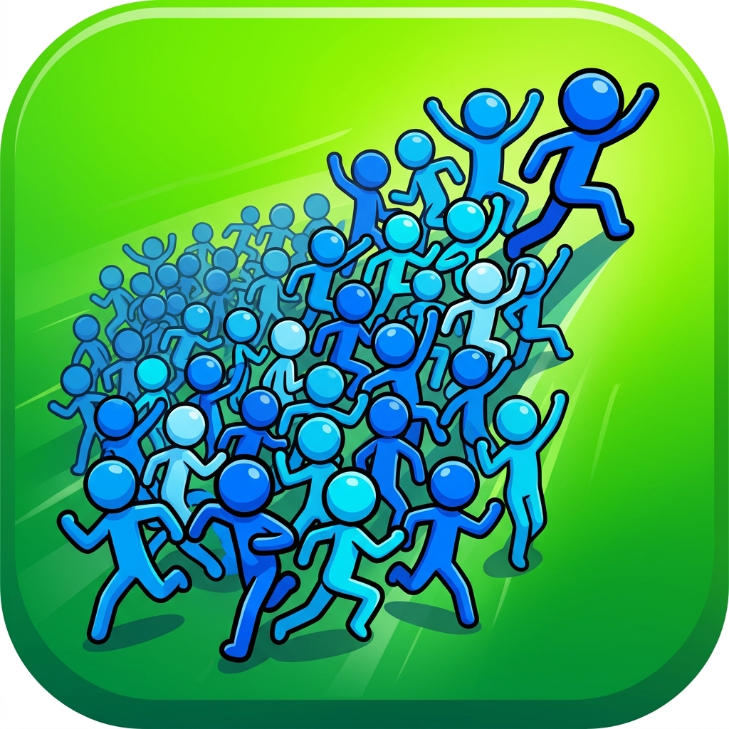 Crowd Runner Clash game thumbnail