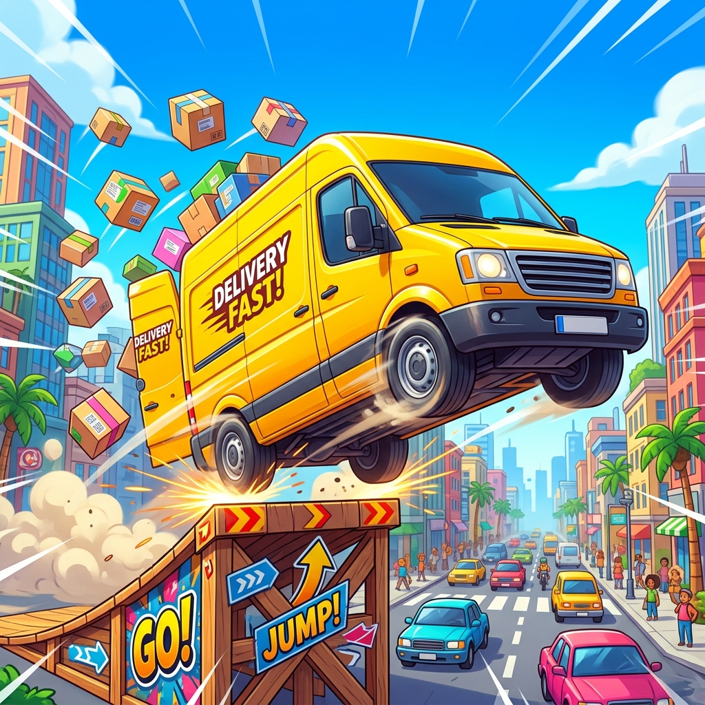 Delivery Rush Simulator — arcade game