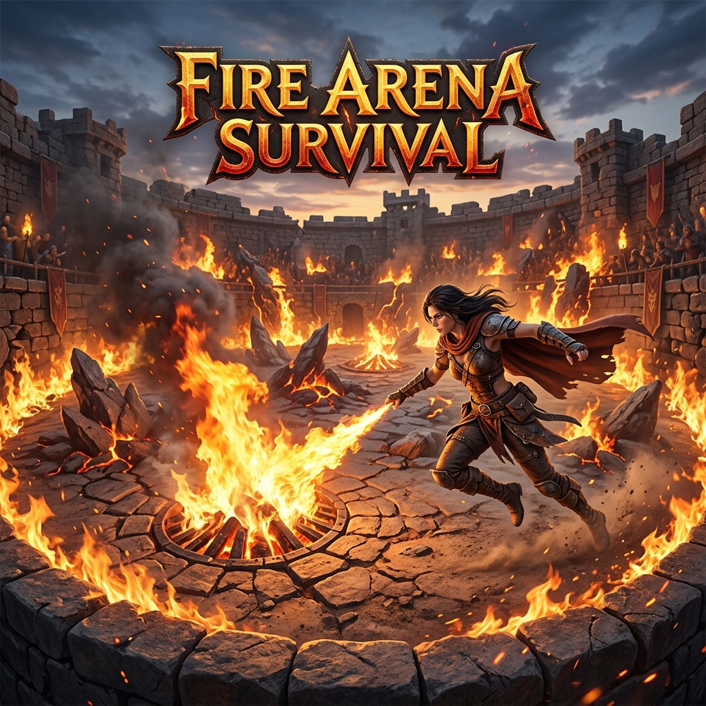 Fire Arena Survival