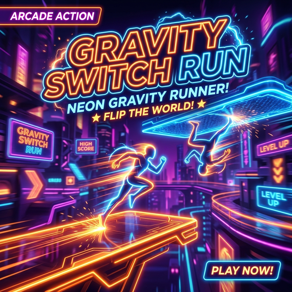 Gravity Switch Run — adventure game