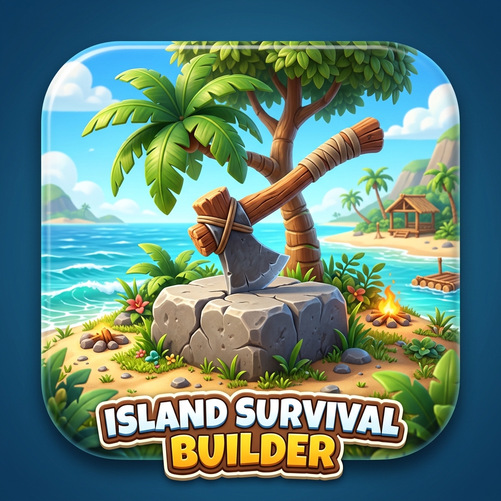Island Survival Builder — adventure game