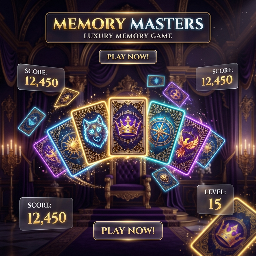 Memory Card Game — racing game