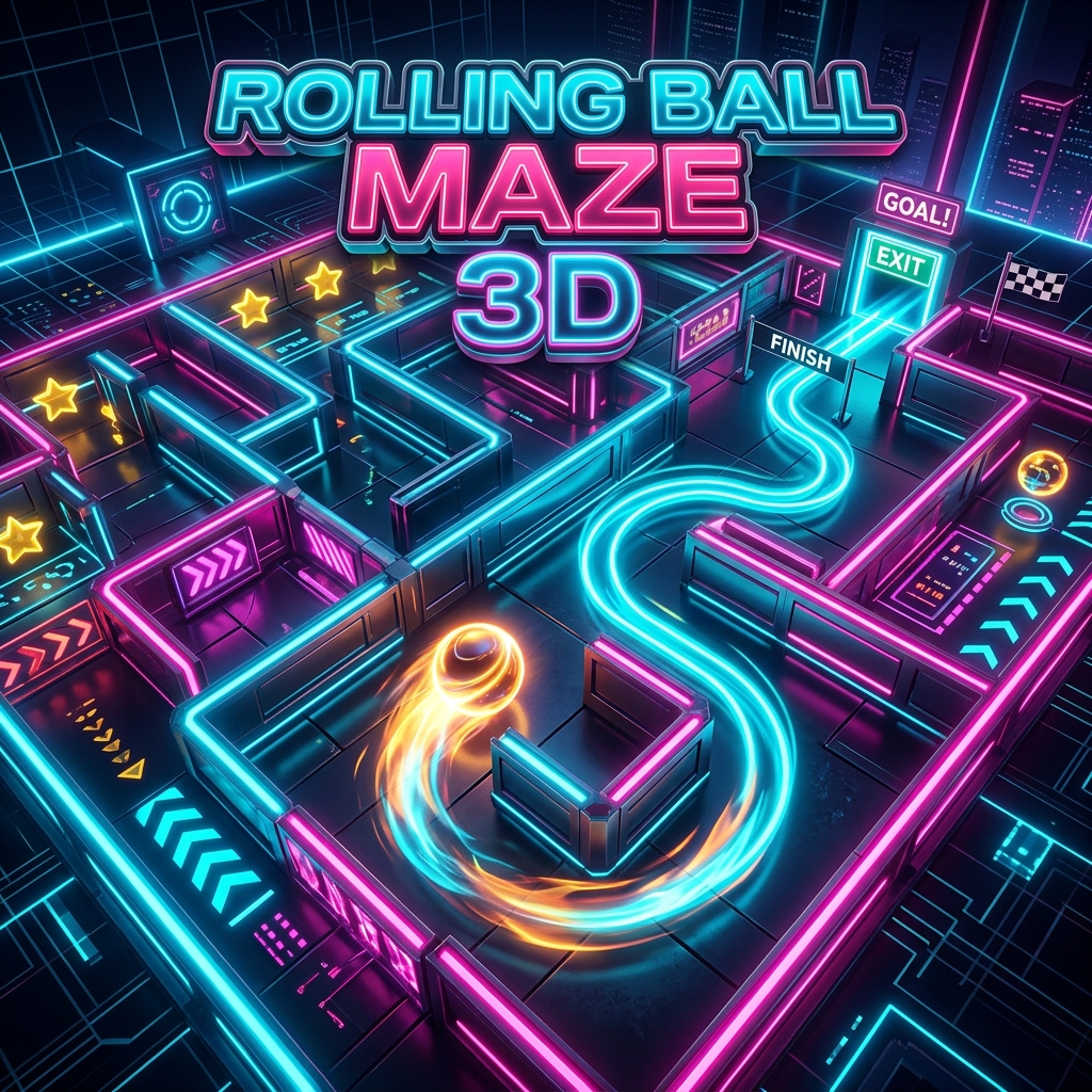 Rolling Ball Maze 3d — puzzle game
