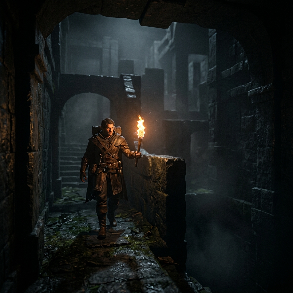 Shadow Maze Escape — racing game