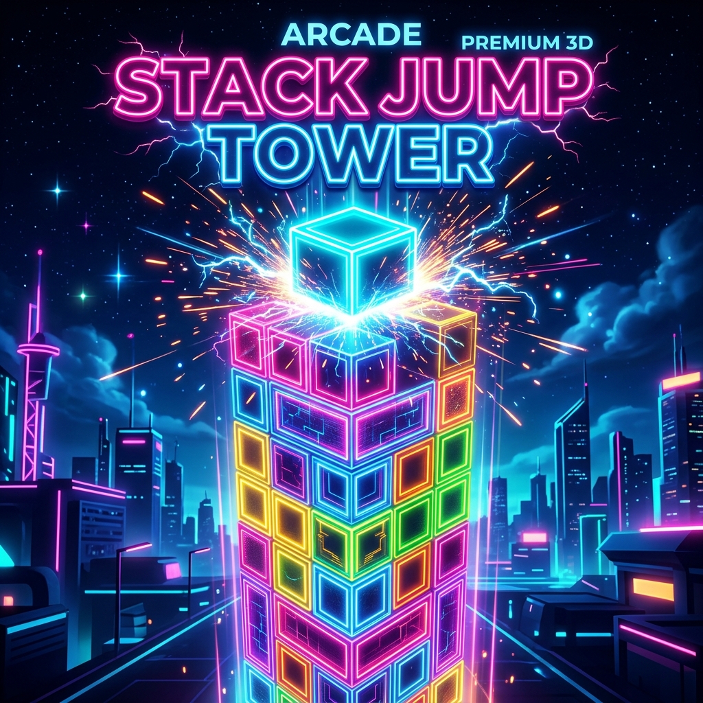 Stack Jump Tower — racing game
